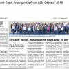 Stadt-Anzeiger Opfikon 25.10.2018 Stadt-Anzeiger Opfikon 25.10.2018
